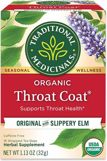 Traditional Medicinals Tea, Organic Throat Coat