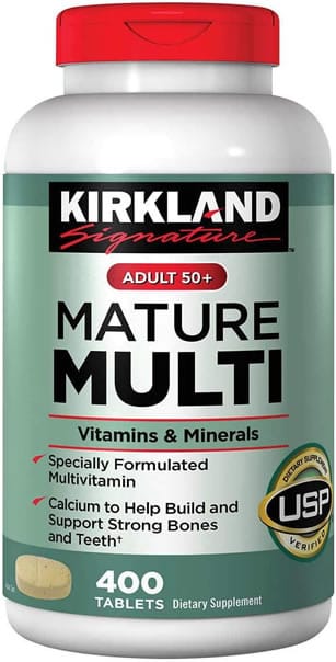 Kirkland Signature Adult 50+ Mature Multi Vitamins & Minerals