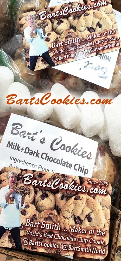 Bart Smith Bakes The World's Best Chocolate Chip Cookies at Bartscookies.com