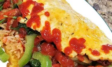 Bart's Deliciously "World Famous" Omelette