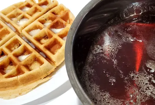 Bart Smith's Decadent Pecan Belgian Waffle Recipe