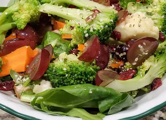Bart's "World Famous" Spinach Salad