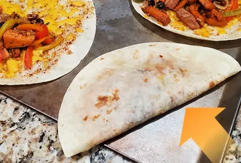 Bart's "Vegetarian" Sautéed Sweet Potato Soft Tacos (or Mini-Burritos)
