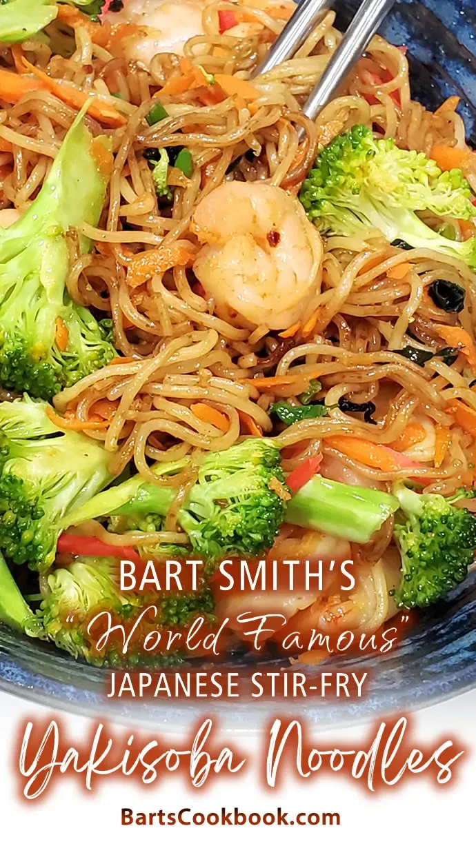Bart's Yakisoba Japanese Stir-Fry Noodles