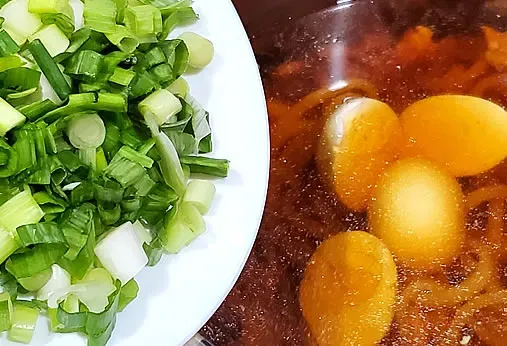 Bart's "Heavenly" Udon (Japanese Noodle Soup) With Sautéed Salmon (or Chicken Thighs)