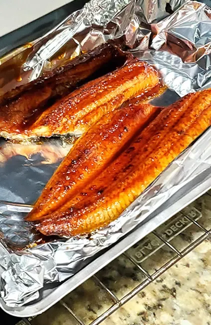 Bart's "Heavenly" Unagi Bowl | Baked "Freshwater Eel" Over A Bed Of White Rice & Unagi Sauce