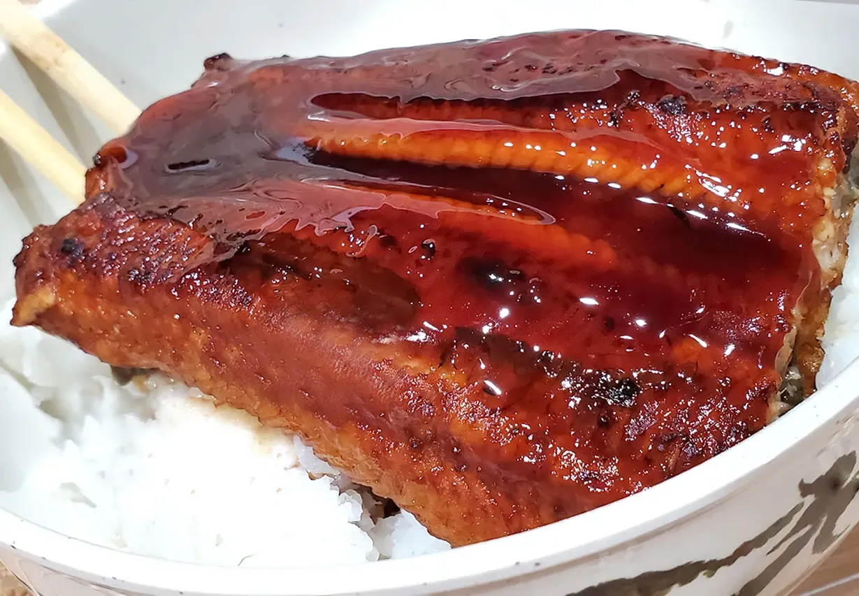 Bart's "Heavenly" Unagi Bowl | Baked "Freshwater Eel" Over A Bed Of White Rice & Unagi Sauce