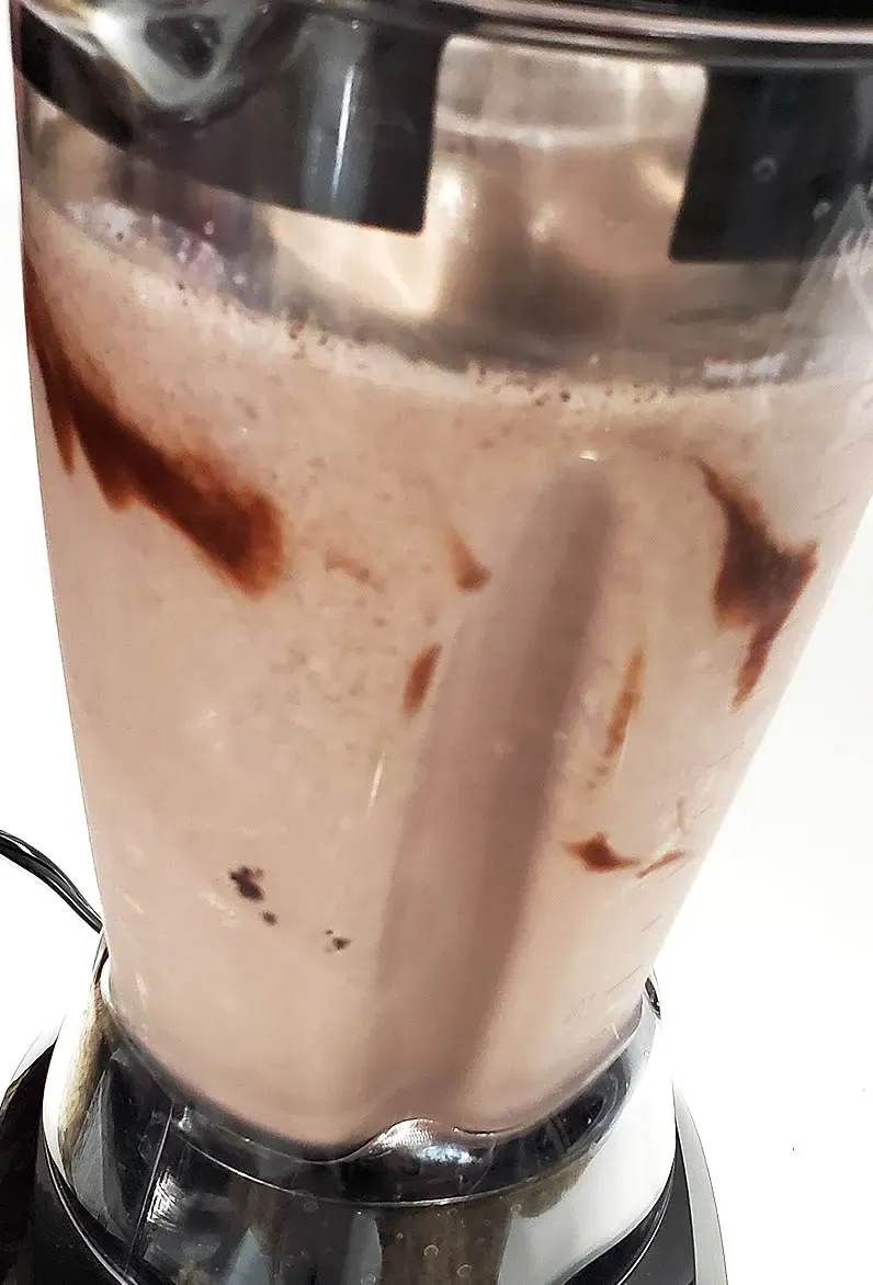 Bart Smith's Cookies & Cream Ice Cream Shake With Chocolate Syrup & Crushed Oreo Wafers