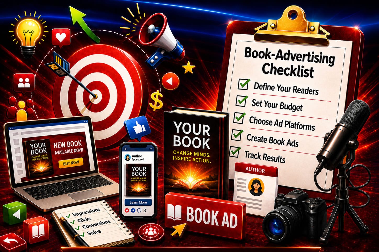 PART 12 - Advertising Ideas & Checklists For Authors & Their Books