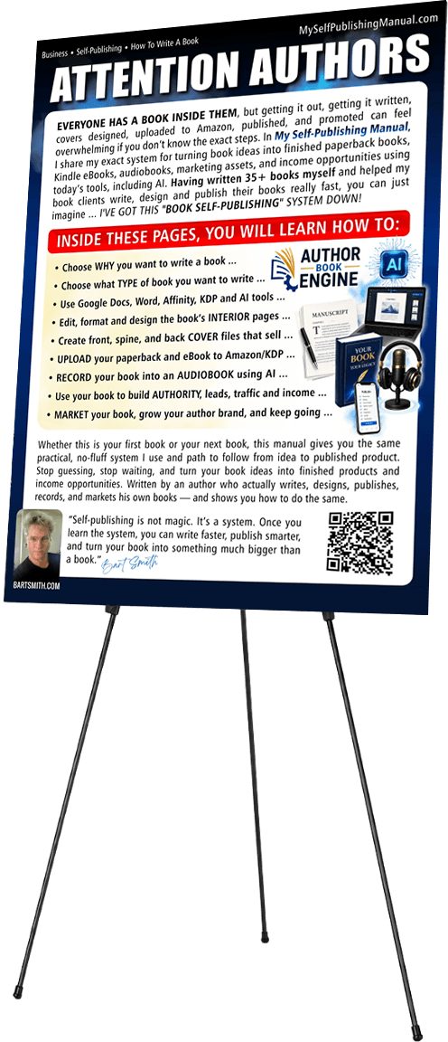 Get Posters Of Your Book For Events & Displays