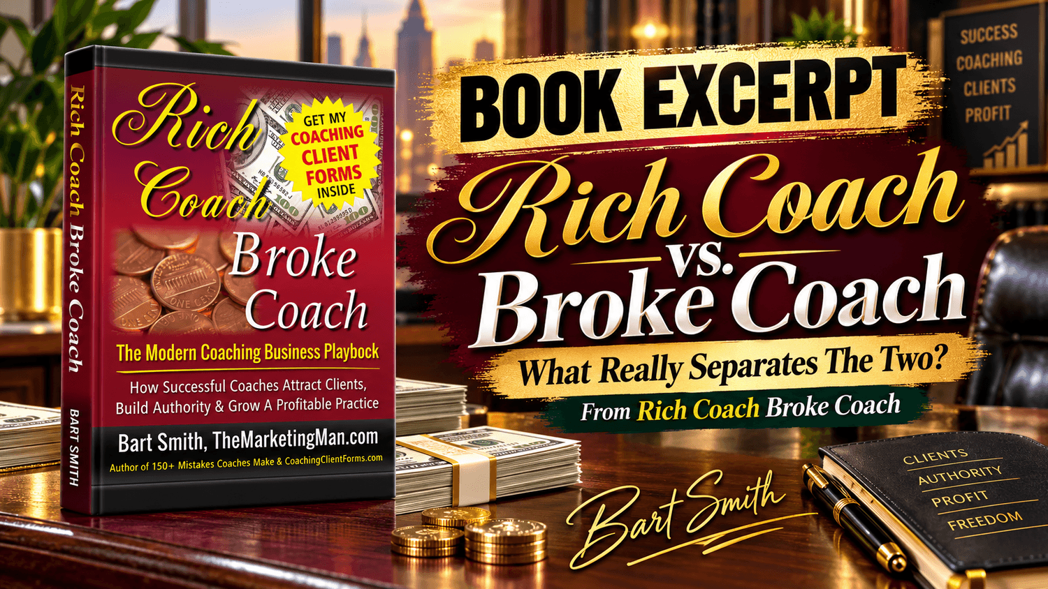 Rich Coach • Broke Coach by Bart Smith