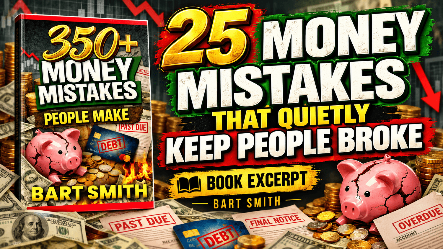 25 Money Mistakes That Quietly Keep People Broke by Bart Smith