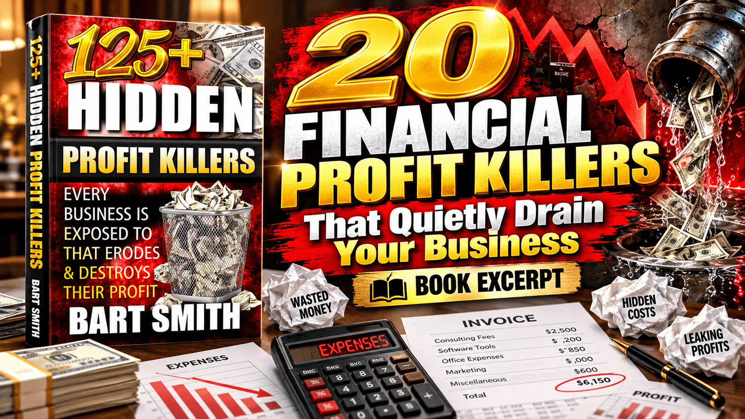 20 Financial Profit Killers Draining Your Business | Bart Smith