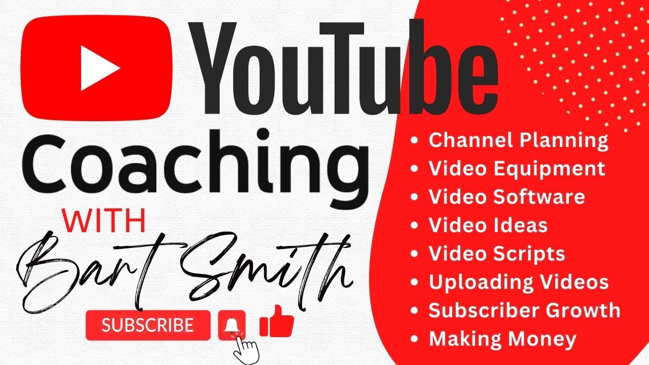 1-On-1 YouTube Channel Coaching, Setup & YouTube Consulting