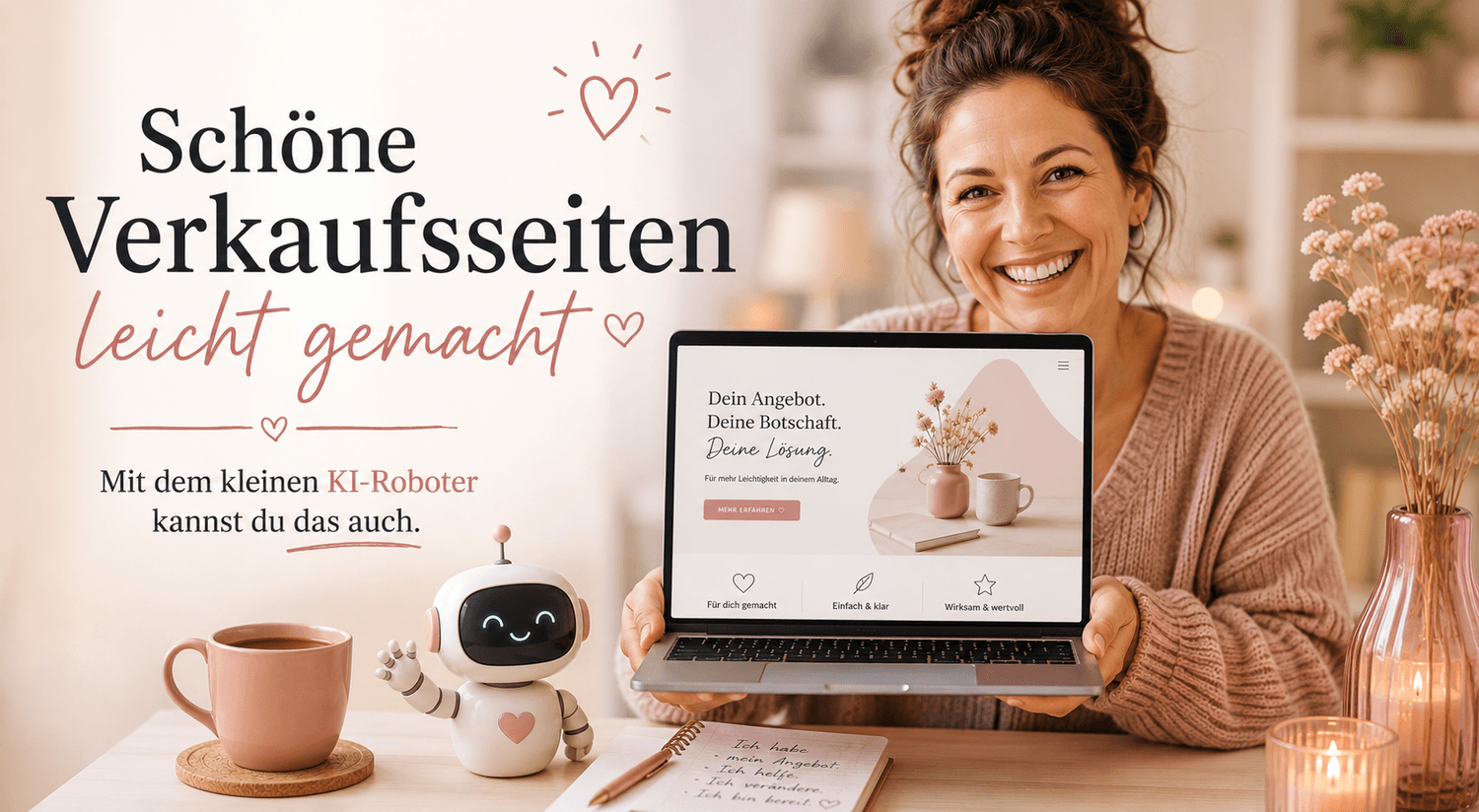 Schöne Verkaufsseiten leicht gemacht