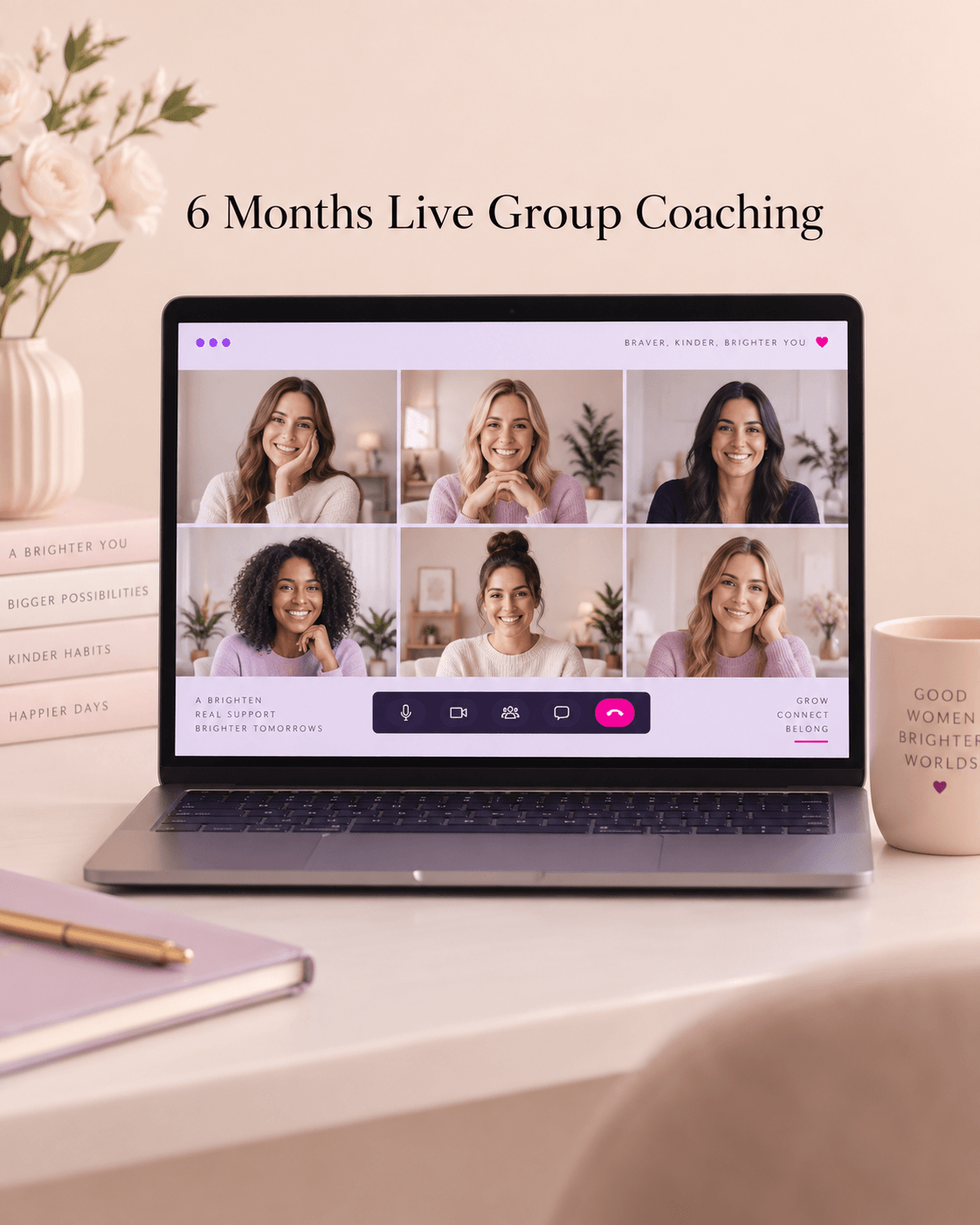 Live group alignment sessions with Dr. Tati