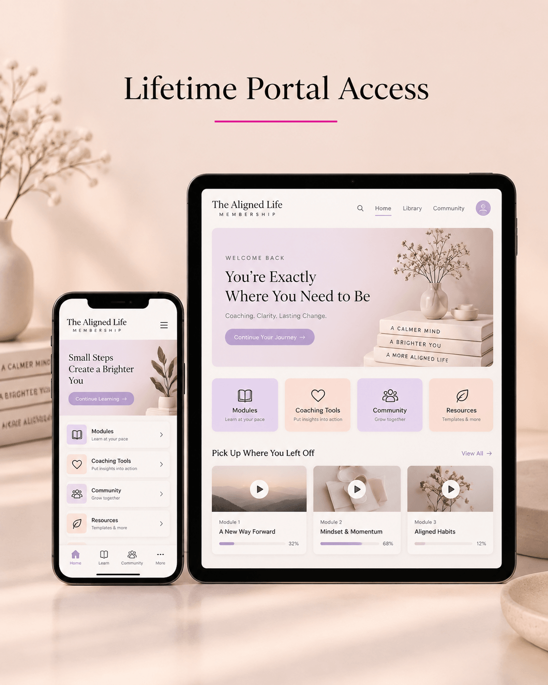 Your lifetime portal, on every device