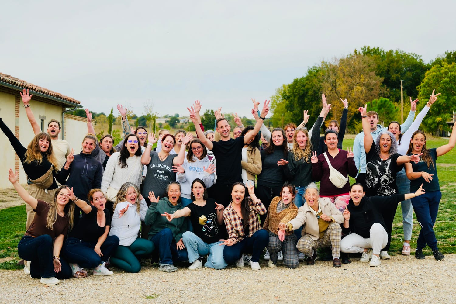 Le groupe d'une précédente immersion de Léa