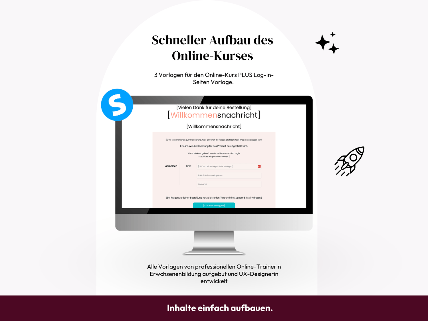 Log-in-Seite
