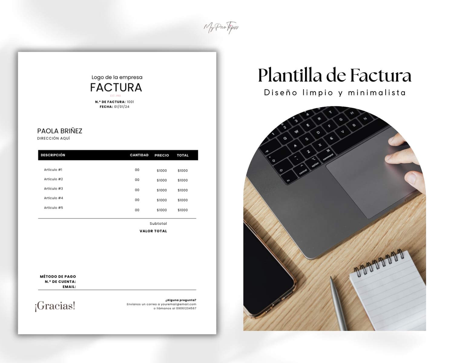 Plantilla Factura