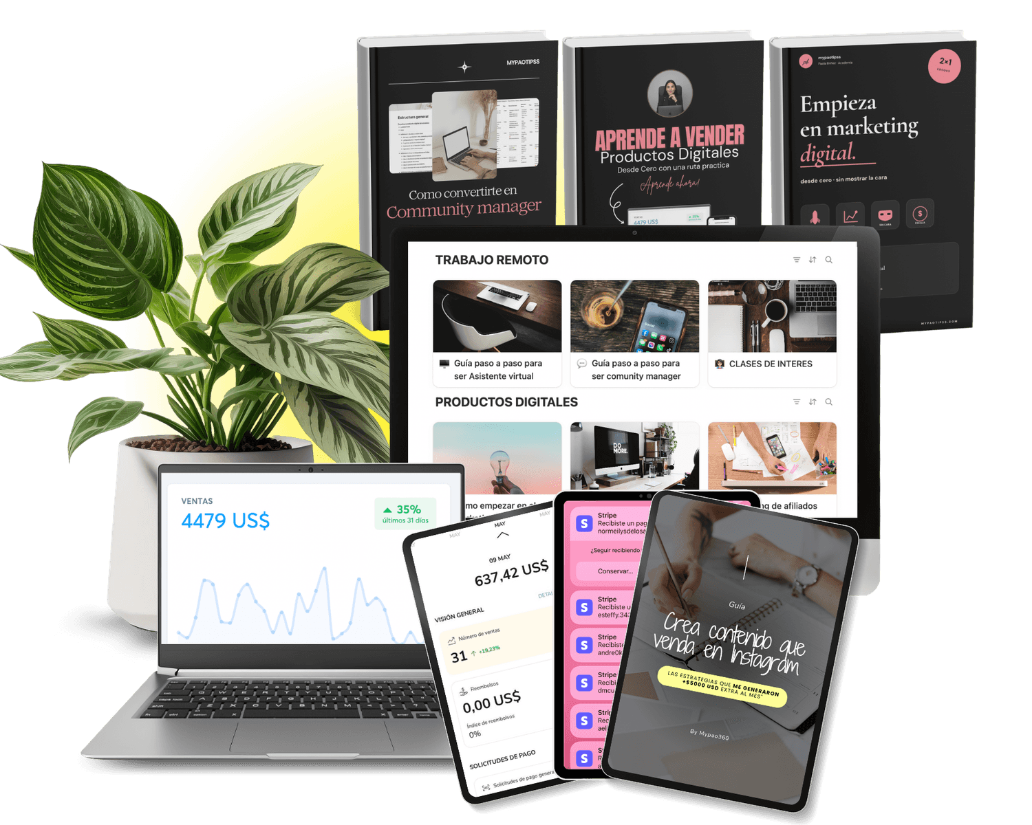 Vive Virtual Lab  4 formas de generar ingresos en un mismo lugar