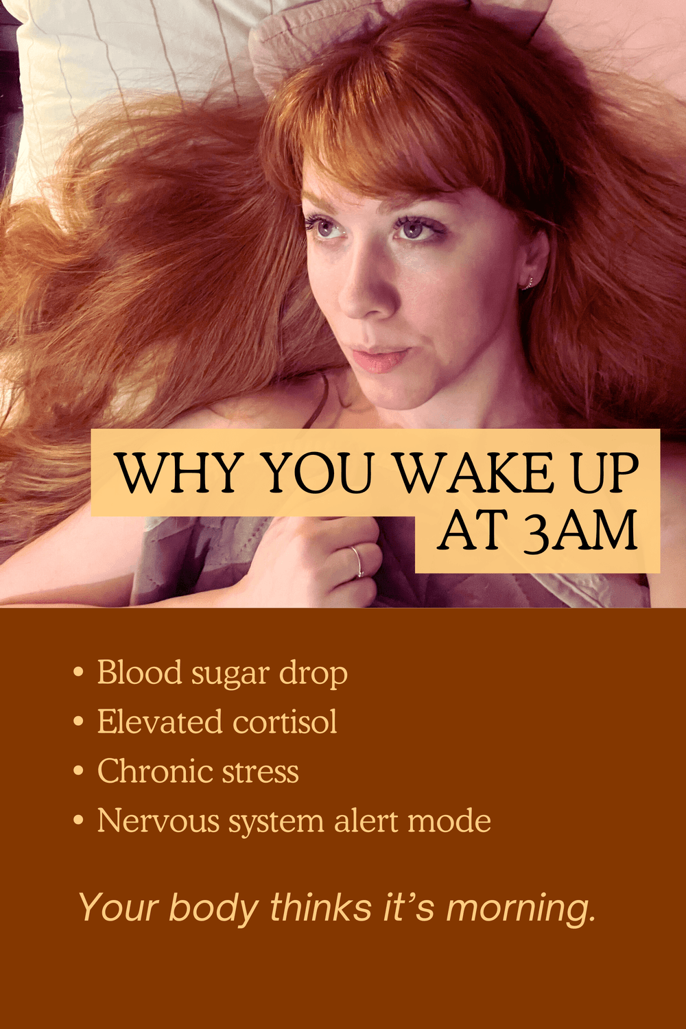 Why you wake up at 3am Pinterest guide