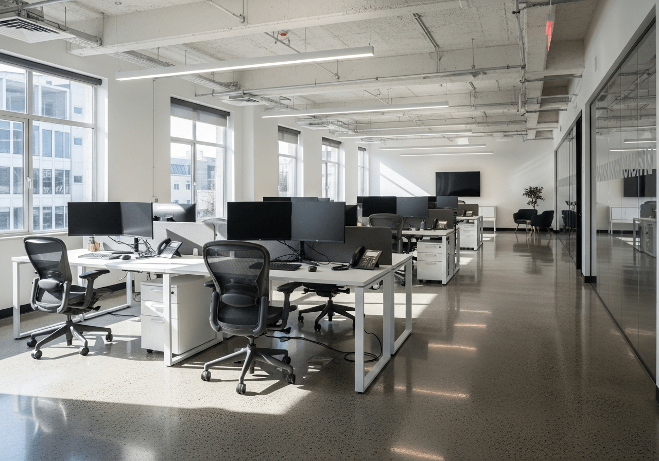 Clean professional office space