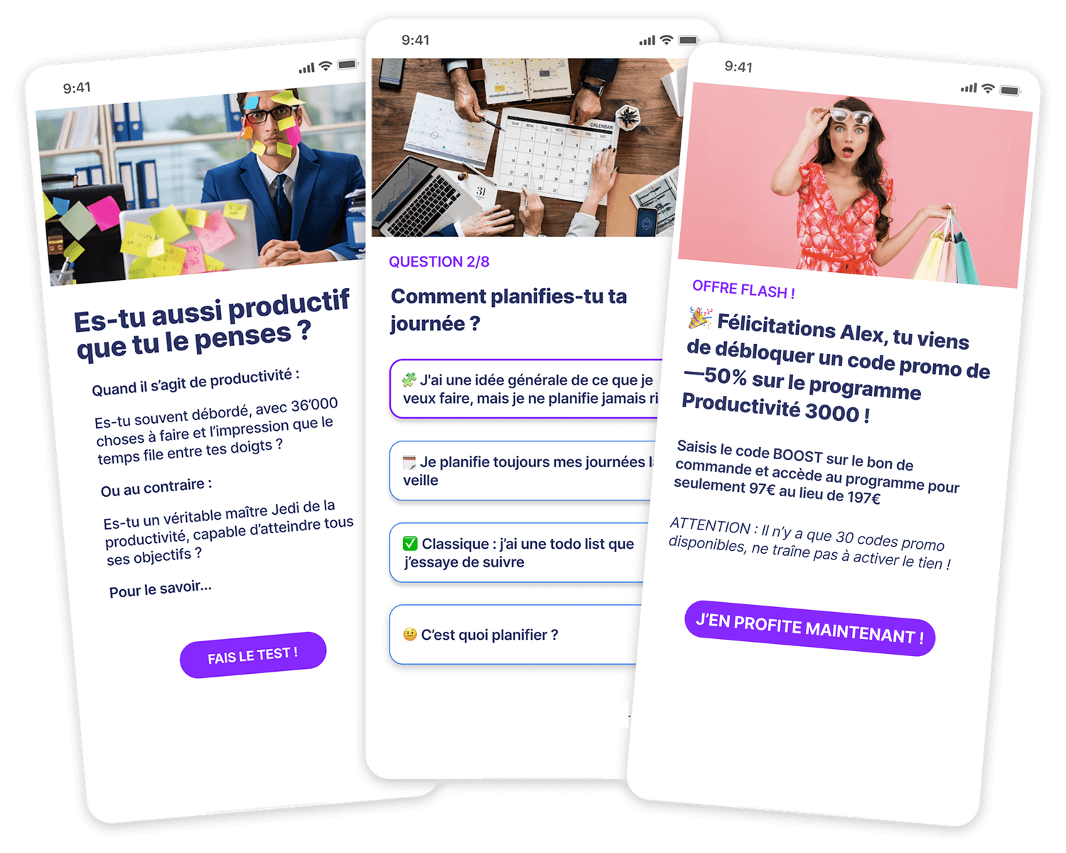 logiciel quiz sondage marketing