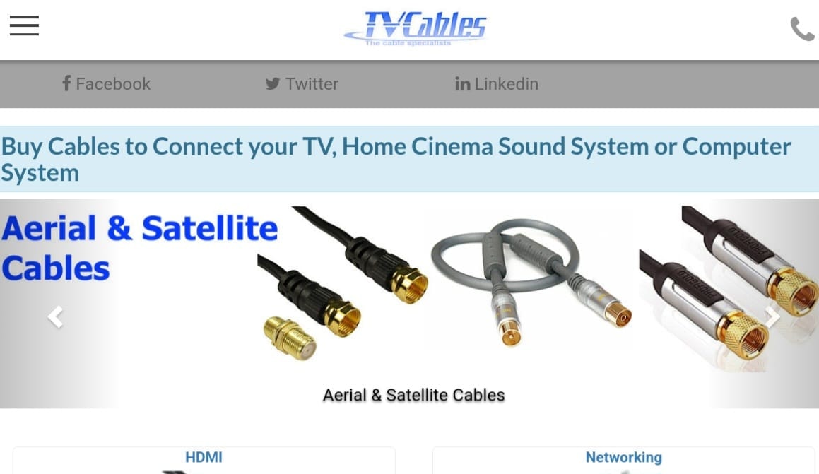  TV CABLES