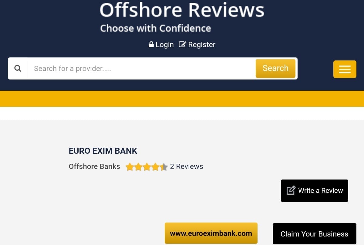 OFFSHORE REVIEWS- Offshore Reviews 