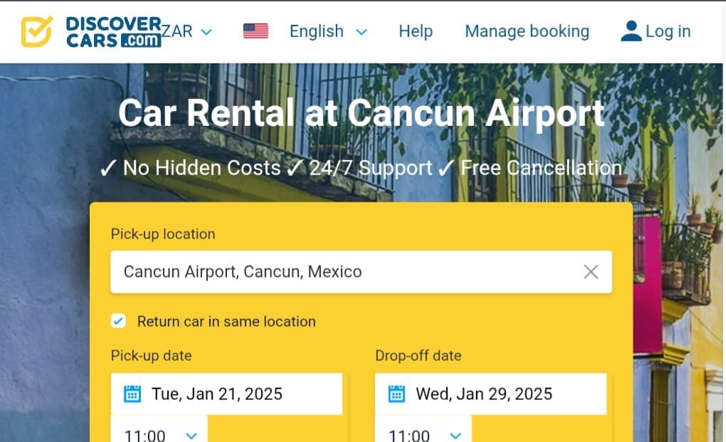  DiscoverCars: Car Rental Cancun Airport (CUN)