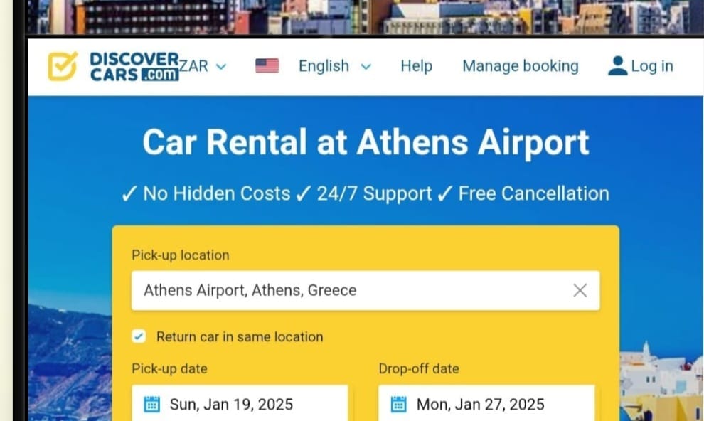 Car Rental Athens Airport (ATH)