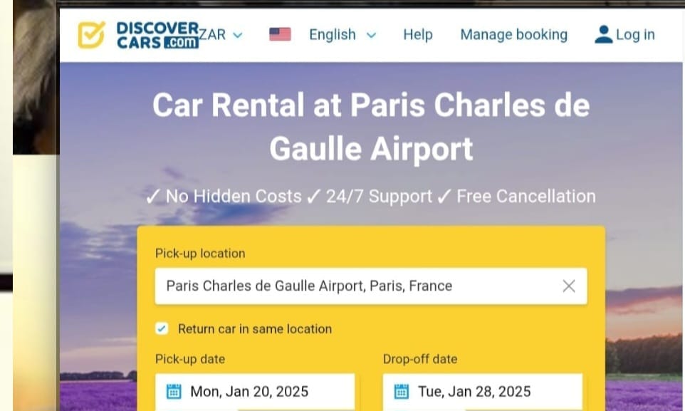 DiscoverCars: Car Rental Paris Charles de Gaulle Airport (CDG)