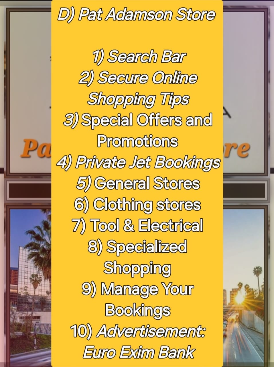 Pat Adamson Store