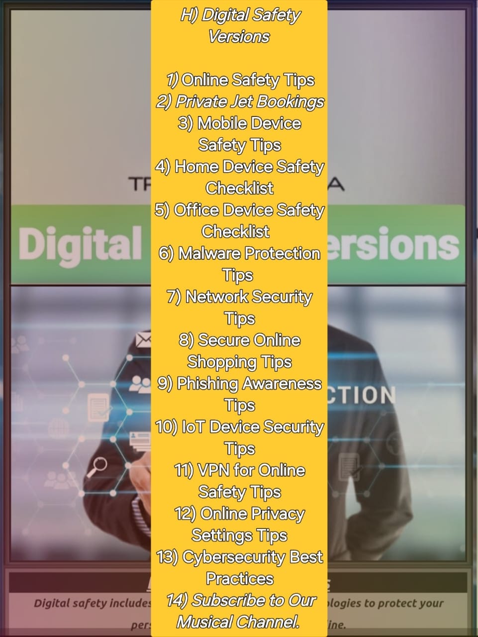 Digital Safety Versions 