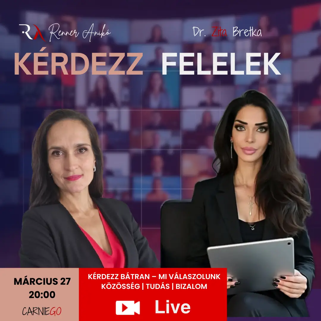Kérdezz-felelk Dr.Bretka Zitával március 27-én. CarnieGo - anisbeutyfit