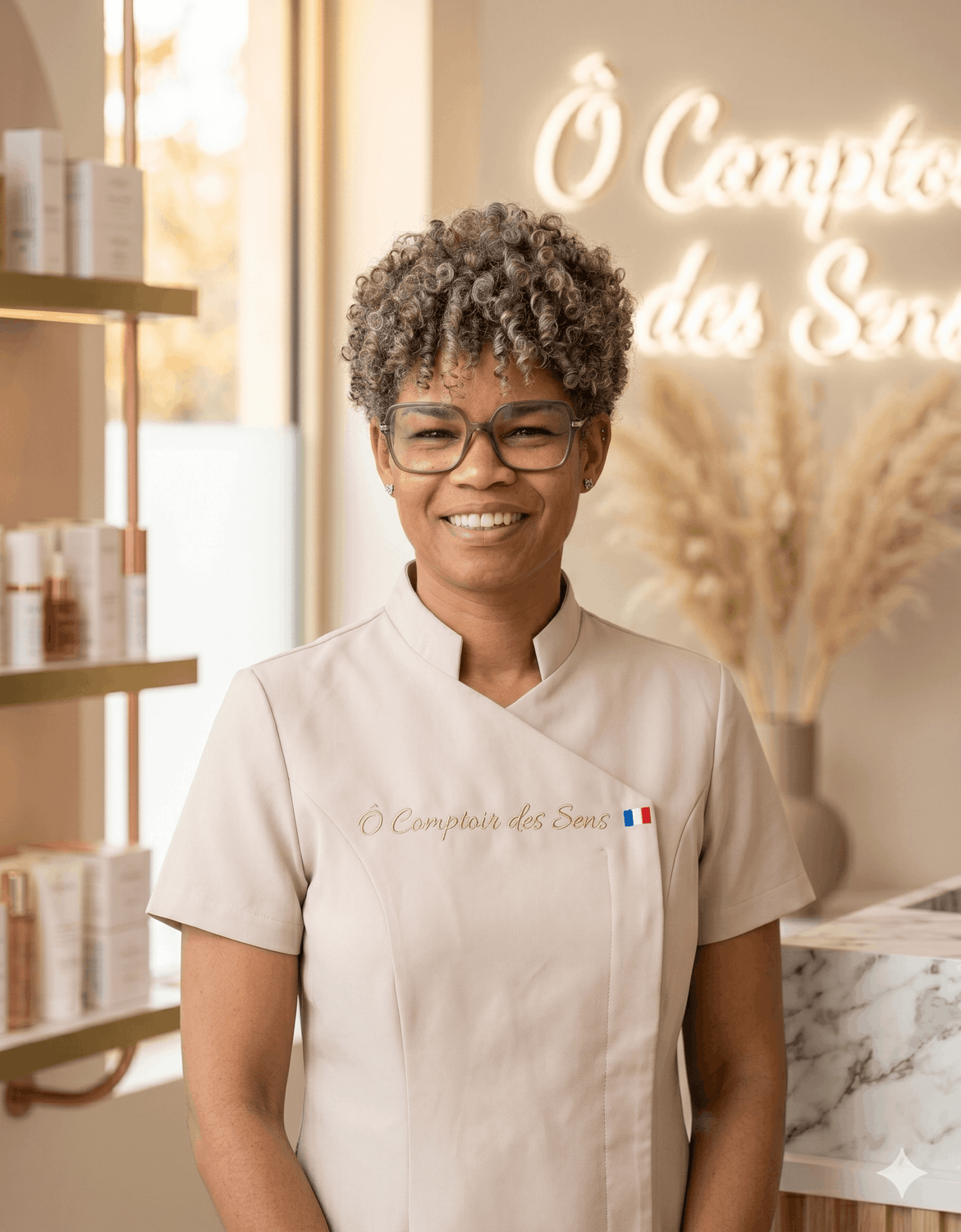 Carole - Fondatrice de &Ocirc; Comptoir des Sens