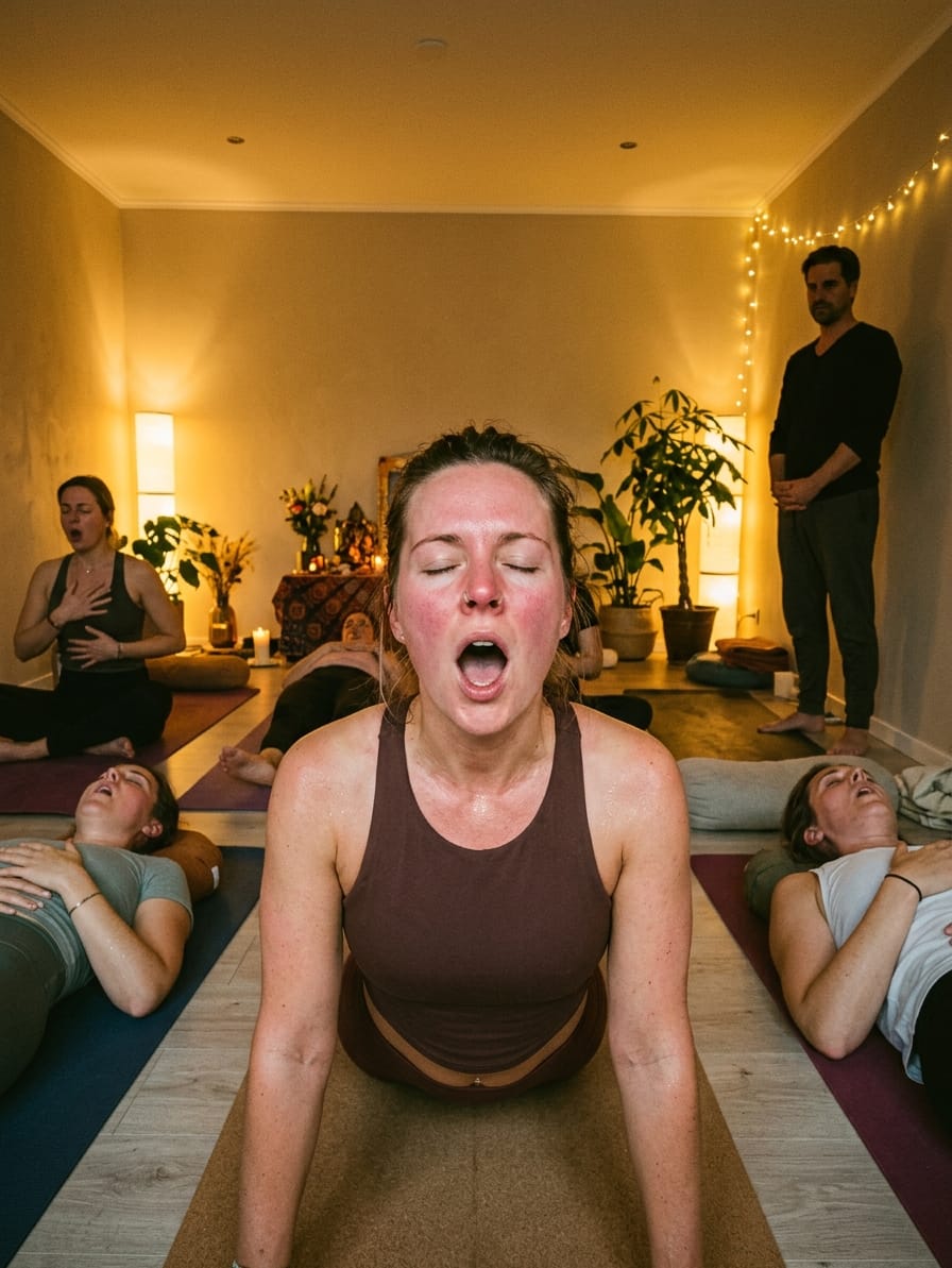 Breathwork guidé pendant le Reset Protocol — libération et reconnexion par le souffle