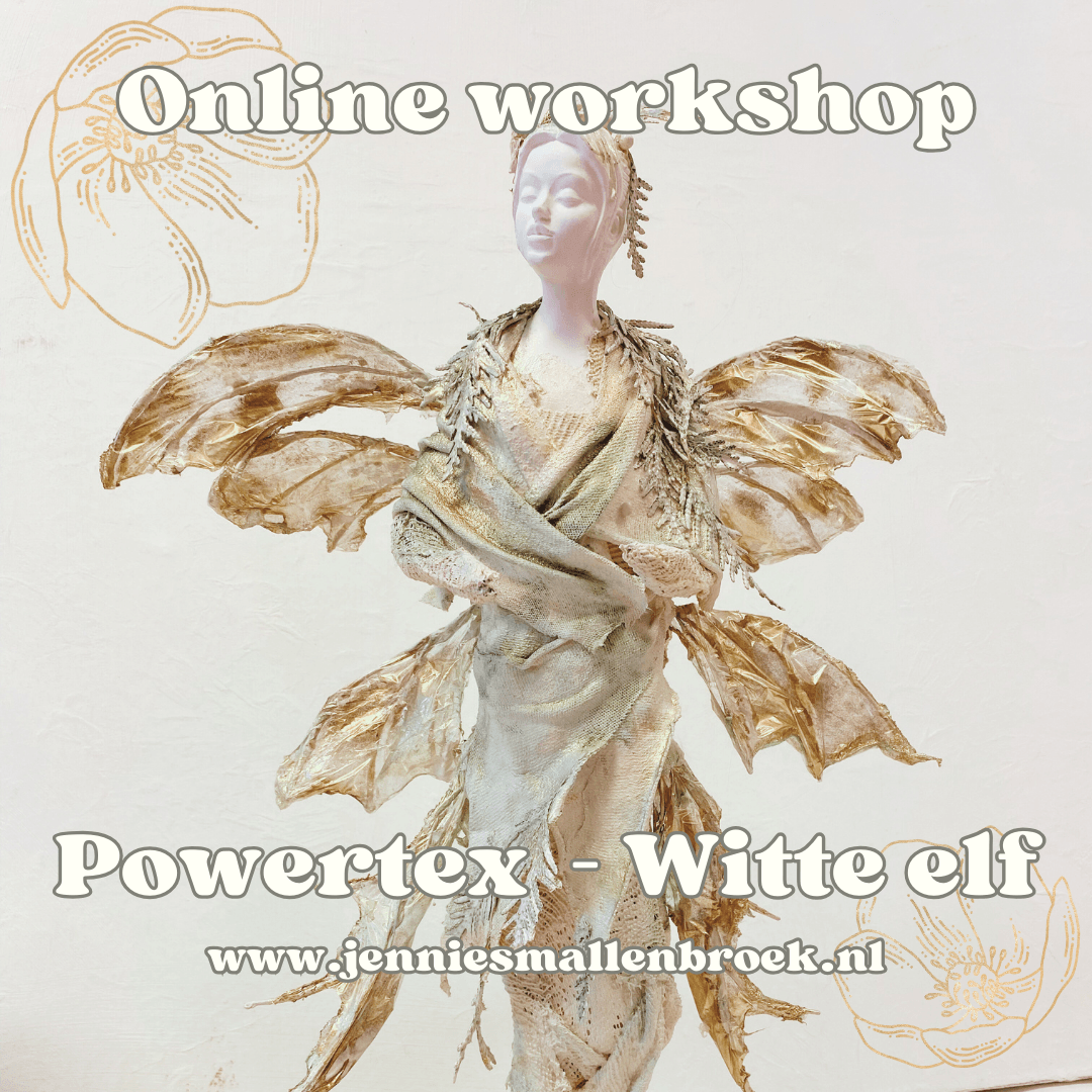 Creëer je eigen magische witte elf met Powertex