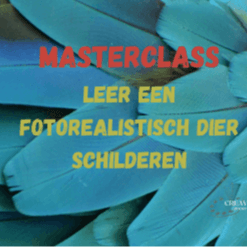 Online masterclass: Een fotorealistisch dier schilderen