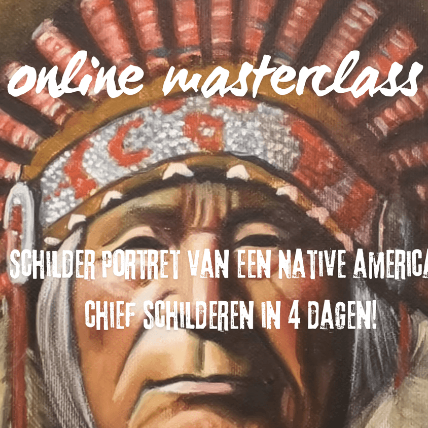 Online masterclass portretschilderen met olieverf