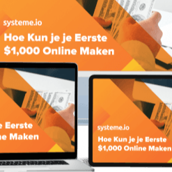 Hoe maak je je eerste € 1000,- online