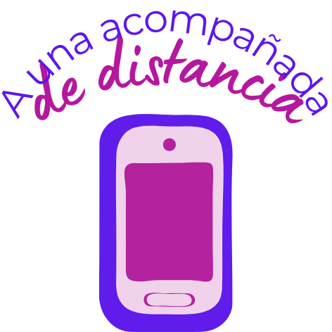 A una acompañada de distancia
