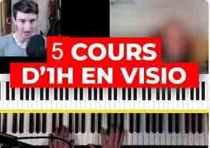 3 cours d'1h en visio