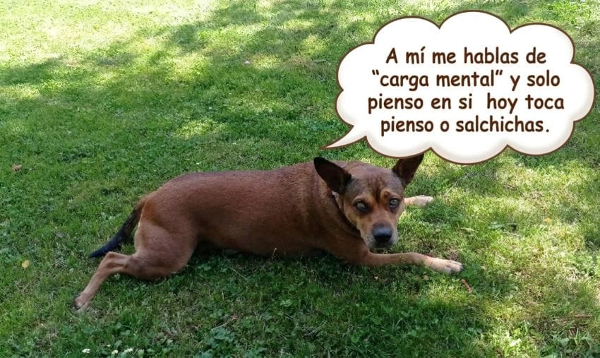 Metáfora visual sobre la saturación mental y por qué el descanso físico no siempre es suficiente para recuperar energía.