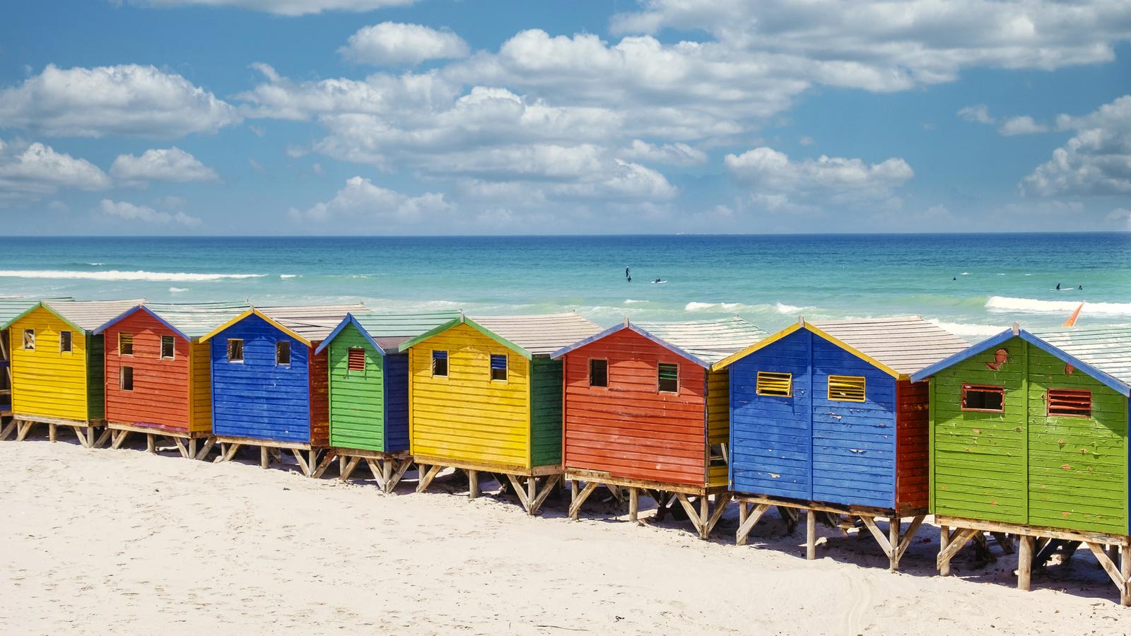Unwinding on the picturesque beaches of Muizenberg