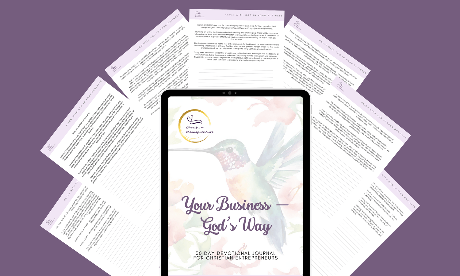 Your Business, God's Way Devotional Journal