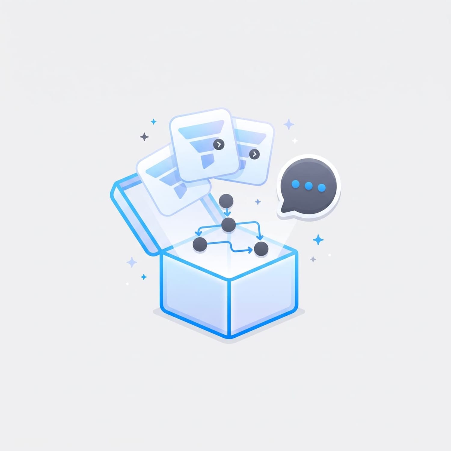 Caja abierta con plantillas, automatizaciones y comunidad del Kit Pro