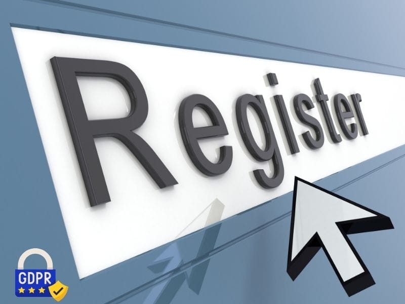 DSVGO konforme Registrierung 