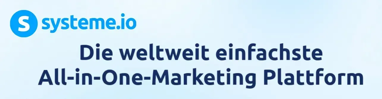 Systeme: die weltweit einfachste All-in-One-Software für dein Online-Business